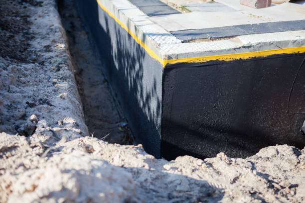 Professional Emergency Waterproofing technician working in Berryville, VA